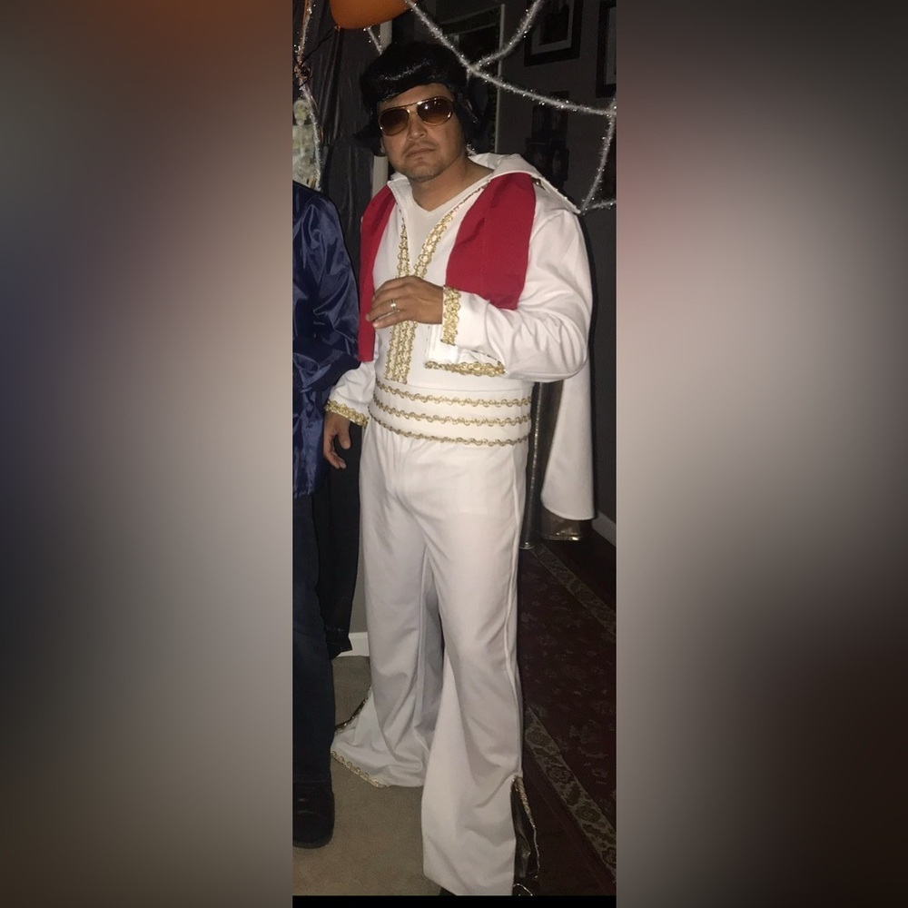 Elvis Presley 3 piece Costume with Gold Accents - Picture 1 of 9